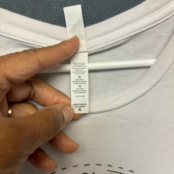 Rise Up LGBTQ+ Santa Clara Shirt Fist Rainbow Mens XL Rainbow Short Sleeve Pride - Picture 4 of 7